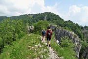 58 In cresta Cornagera con vista in Monte Poieto